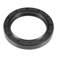 Oil Seal, TC 50mm x 68mm x 10mm Nitrile Rubber Cover Double Lip with Spring for Bearing Shaft, Black Pack of 1