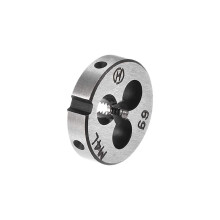 M4 Metric Round Die, Machine Thread Left Hand Threading Die, Alloy Tool Steel Screw Thread Cutting Die