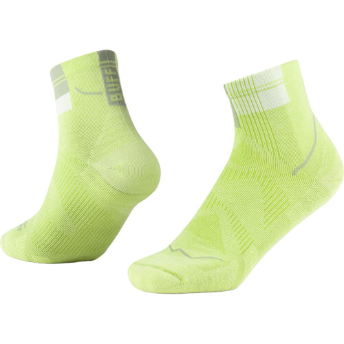 Buff (M, Lime) Buff Coolnet Lightweight Breathable Ankle Socks