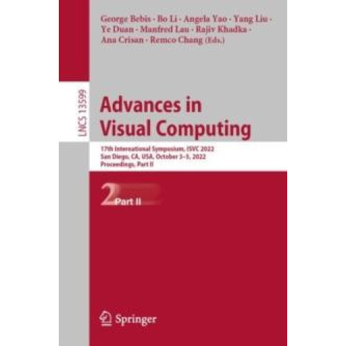 Advances in Visual Computing 17th International Symposium ISVC 2022 Sa