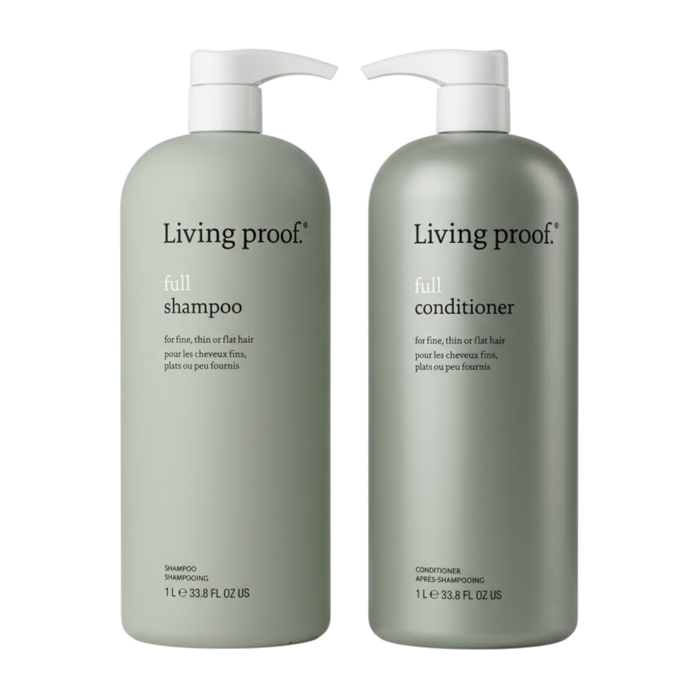 Photos - Hair Product Living Proof Full Shampoo & Conditioner 32 Oz Set