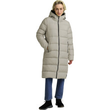 (M, Pale Sand) Jack Wolfskin Womens Frozen Palace Padded Water Repellent Jacket Coat