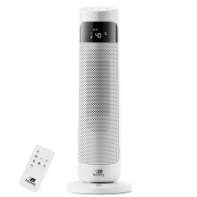 PTC Tower Heater 2000W, Oscillating Fan Heater with Thermostat & Remote (Houszy)