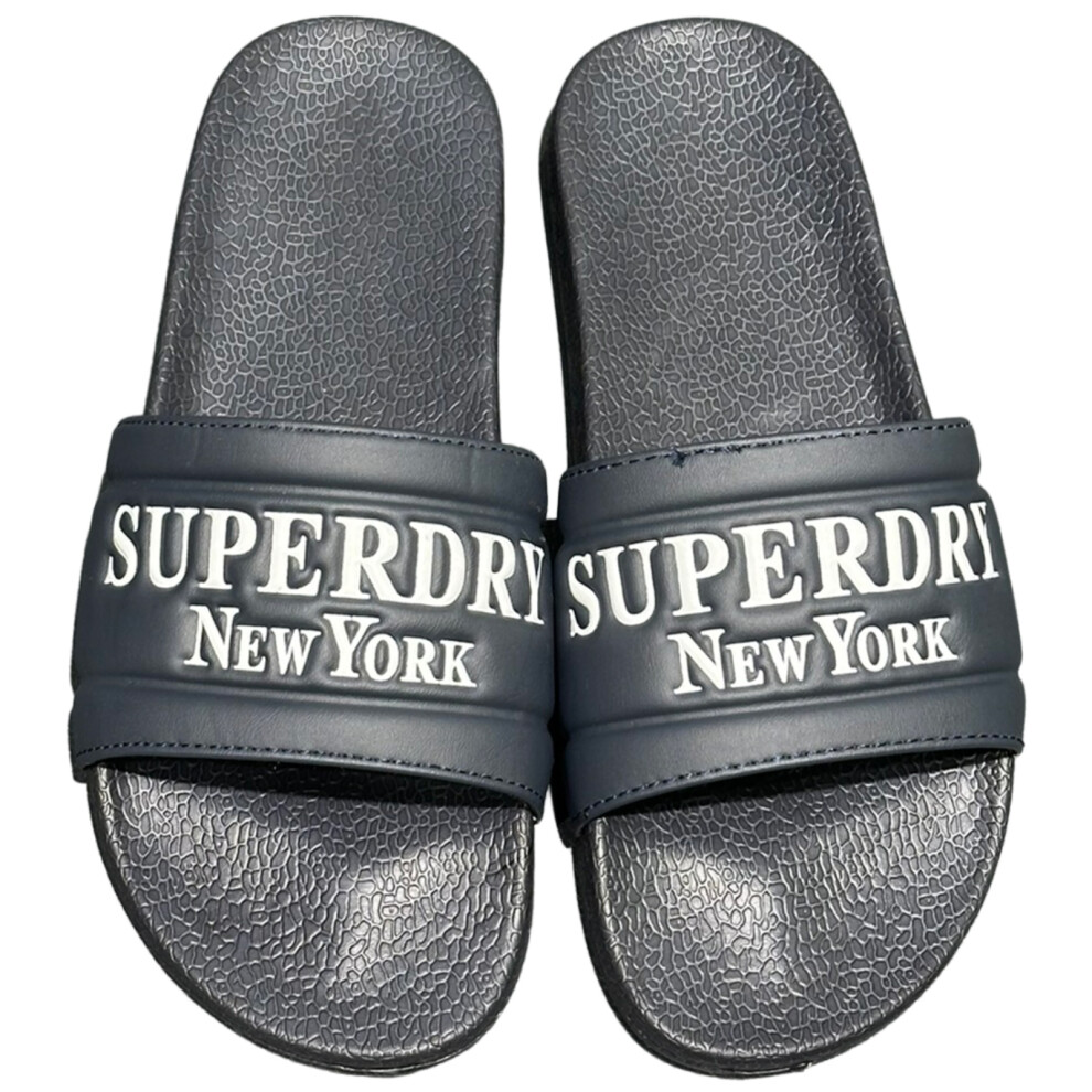 Superdry Girls Black 'S Slides Destination - Image 2
