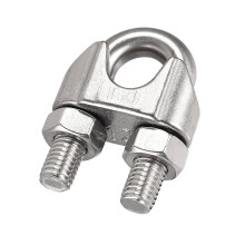 Wire Rope Clip Clamp M12 316 Stainless Steel for 12mm Diameter Cable, Pack of 3
