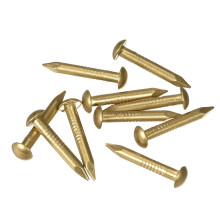 Small Tiny Brass Nails 2.8x20mm for DIY Decorative Pictures Wooden Boxes Household Accessories 10pcs