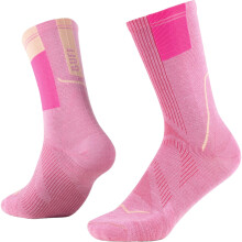(S, Pink) Buff Coolnet Trail Running Crew Socks