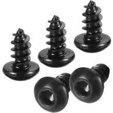 Hex Socket Self Tapping Screws, M3 x 6mm Carbon Steel Wood Screw 400pcs