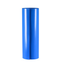 Battery Wrap, 230mm Flat Width 140mm Dia 1m PVC Heat Shrink Tube Wraps for Big Battery Pack Blue