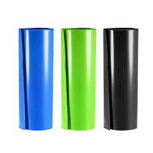 Battery Wrap, 210mm Flat Width 133mm Dia 1m PVC Heat Shrink Tube Wraps for Big Battery Pack Blue&Black&Green 3pcs