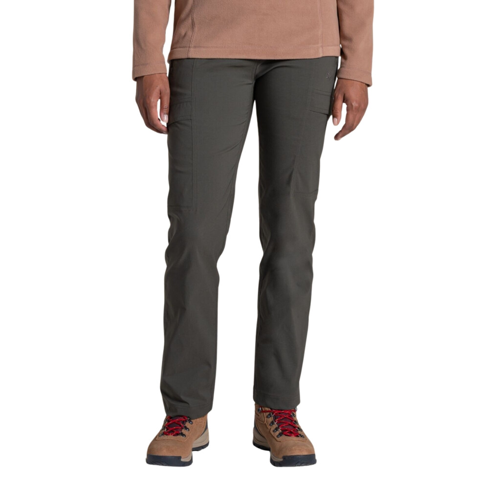 Craghoppers (24 R, Mid Khaki) Womens Kiwi Pro Stretch Cargos