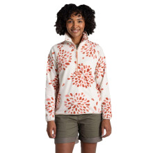 (18, Red Sandstone Print) Craghoppers Womens Reedmace Quick Dry Half Zip Fleece