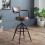 Barbican Barstool brown color 1