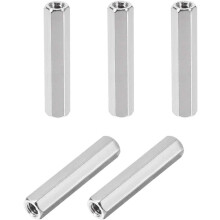 M4x30mm Female-Female Hex Nickel Plated PCB Motherboard Spacer Standoff for FPV Drone Quadcopter, Computer & Circuit Board 5pcs