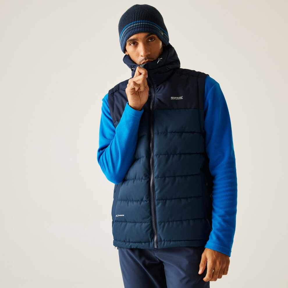 Regatta (2Xl, Moonlight Denim/Navy) Mens Aldthorn Body Warmer Gilet - Image 3