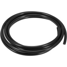 Pneumatic Air Tubing, 8mm OD x 5mm ID 118 Inch Long PU Polyurethane Air Compressor Tubing Hose Pipe Black