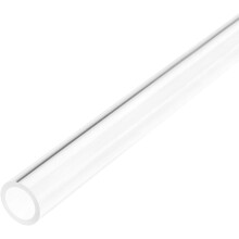 Clear Rigid Acrylic Pipe 10mm ID x 14mm(9/16") OD x 0.5m(20") Round Tube Tubing