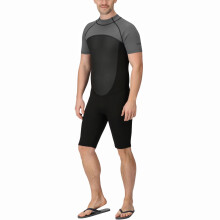 (M/L, Black/Dark Grey) Regatta Mens Light Weight Quick Drying Warm Water Sports Surfing Short Wetsuit