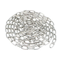 Stainless Steel 304 Hardened Proof Coil Chain 2m Length 2mm Thickness Zinc Plated