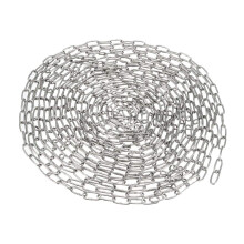 Stainless Steel 304 Hardened Proof Coil Chain 5m Length 1.2mm Thickness Zinc Plated
