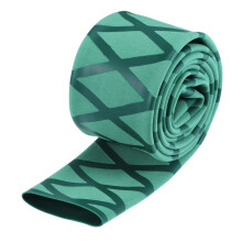 Heat Shrink Wrap Tubing for Fishing Rod Grips, 30mm Dia 50mm Flat 3.3ft 1.8:1 Rate Green