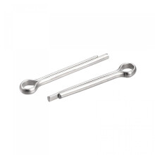 Split Cotter Pin, 2.5mm x 20mm Stainless Steel Clip Fastener Fitting for Automotive, Mechanics, Silver Tone, 90Pcs