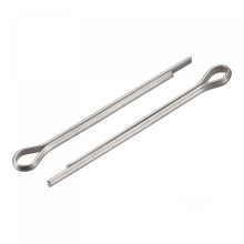 Split Cotter Pin, 2mm x 30mm Stainless Steel Clip Fastener Fitting for Automotive, Mechanics, Silver Tone, 30Pcs