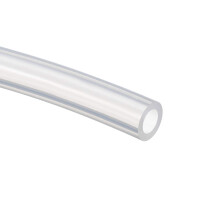 Silicone Tubing 3/8"(10mm) ID x 5/8"(16mm) OD 6.6ft(2m) Silicone Rubber Tube Air Hose Water Pipe for Pump Transfer Clear