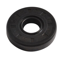 Oil Seal, TC 12mm x 32mm x 7mm Nitrile Rubber Cover Double Lip with Spring for Mechanical Motive Axle Shaft, Black Pack of 1