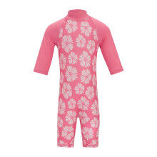 (3 - 4 Yrs, Pink Haze/Petal Flower) Regatta Kids Rash Quick-drying Swimsuit