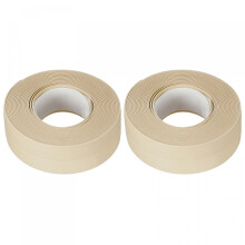 Waterproof Seal Caulk Strip Tape Self Adhesive 0.87" W x 10.5'L PVC Sealing Tape for Kitchen Bathroom Beige 2Pcs