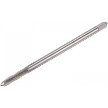 Thread Milling Taps, 1/4-20 UNC High Speed Steel (HSS) 3 Straight Flutes Machine Screw Thread Threading Tap, 4" Length (Extra Long)