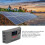 MPPT Solar Laderegler 12V/24V 50A mit 1