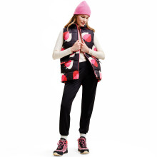 (14, Shawod Elm Pink) Regatta Womens Orla Kiely Printed Padded Bodywarmer Gilet