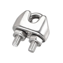 Wire Rope Clip Clamp M2 316 Stainless Steel for 2mm Diameter Cable, Pack of 8