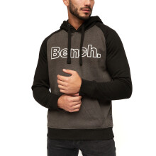 (M, Black) Bench Mens Manchini Pullover Hooded Sweatshirt Hoody Jumper Hoodie