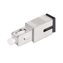 5dB SC Fiber Attenuator, SC/UPC Male to SC/UPC Female Single Mode 9/125 Adapter Black