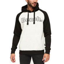 (XXL, Ecru Marl) Bench Mens Manchini Pullover Hooded Sweatshirt Hoody Jumper Hoodie