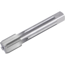 Thread Milling Threading Tap M18 x 1, Metric Left Hand Machine HSS (High Speed Steel) 4 Straight Flutes Screw Tap H2 Tapping Machinist Thread Repair T