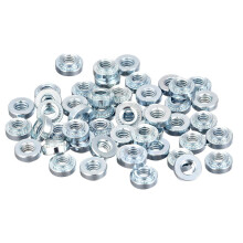 Self -Clinching Nuts,#8-32 x 0.12-Inch Carbon Steel with Zinc Plating Rivet Nut Round Head Steel Metal Sheet Mounting Hardware Fastener 50pcs