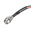 LED Indicator Light AC/DC 110V 8mm Panel Mount White LED Signal Lamp Metal Shell 5Pcs 1
