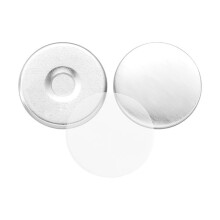 Kit de Recargas para Máquina de Insignias-Duoku-50 Piezas, Insignias Magnéticas 25 mm, Carcasas Metálicas, Parte Trasera Magnética