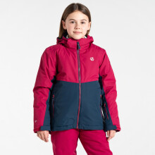 (9-10 Yrs, Berry Pink) Dare 2b Kids Impose IV Hooded Waterproof Warm Winter Ski Skiing Jacket Coat