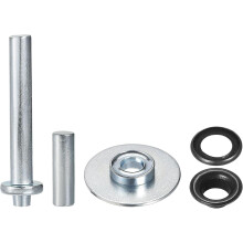 Grommet Tool Kit 15 Sets 1/2" Copper Eyelets with 3pcs Setting Tools, 12mm Inside Dia. Black