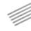 5Pcs M3 x 500mm Fully Threaded Rod 304 Stainless Steel Right Hand Threads 1