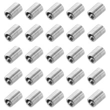 50pcs Wire Thread Inserts 8-32 UNC 3D(1/2") 304 Stainless Steel Helical Type Coiled Thread Repair Kit Wire Screw Threaded Sleeve Sheath for Mechanical