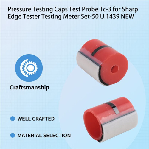 Pressure Testing Cap Test Probe Tc-3 for   Tester Testing Meter Set-50 Ul1439 New 21 Pcs 2