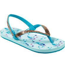 (4K-5K UK, Aqau Mermaids) Reef Girls Little Stargazer Prints Summer Beach Pool Sandals Thongs Flip Flops