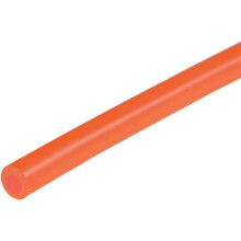 Silicone Tube, 5/32"(4mm) ID x 1/4"(6mm) OD 10ft Silicone Rubber Tube Air Hose Water Pipe for Pump Transfer Orange