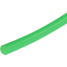 Silicone Tube, 5/32"(4mm) ID x 1/4"(6mm) OD 10ft Silicone Rubber Tube Air Hose Water Pipe for Pump Transfer Green